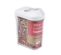 keeeper Paola Dispensador de Cereales, PE/San, Blanco, 250 ml