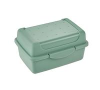 keeeper Recipiente para alimentos frescos con cierre de clic, 11 x 7,5 x 6 cm, 350 ml, Luca Micro, Verde Nordic
