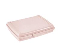 keeeper Recipiente para alimentos frescos con cierre de clic, 17 x 13 x 3,5 cm, 500 ml, Luca Mini, Rosa Nordic