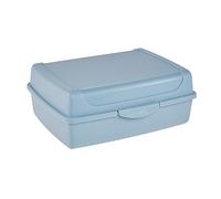 keeeper Recipiente para alimentos frescos con cierre de clic, 17 x 13 x 7 cm, 1 l, Luca Midi, Azul Nordic