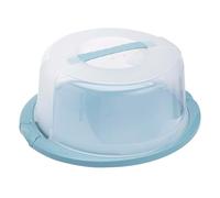 keeeper Recipiente redondo para tartas con tapa, Asa ergonómica, Fácil transporte de tartas, Ricardo, Azul nórdico