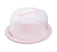 keeeper Recipiente redondo para tartas con tapa, Asa ergonómica, Fácil transporte de tartas, Ricardo, Rosa nórdico