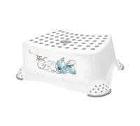 keeeper Taburete de Escalón Stitch, Desde 3 a 14 Años, Antideslizante, Tomek, Blanco