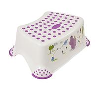 keeeper Taburete escalón Hippo Tomek – Antideslizante, 18 meses a 10 años – Blanco