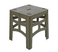 keeeper Timo Mesa Plegable, hasta 80 kg de Carga, Mesa Plegable de Exterior, Resistente a la Intemperie, Verde Oliva