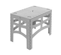 keeeper Timo Mesa Plegable, hasta 80 kg de Carga, Mesa Plegable de Exterior, Resistente a la Intemperie, Gris (Nordic Grey)