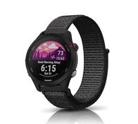KeeFos 18mm Correa para Garmin Venu 4 41mm/Venu 3S 41mm/2S/Forerunner 265S/255S/255S Music/Vivoactive 4S 40mm/Vivomove 3S 39mm/Active S/Move 3S, Nylon Banda Pulseras de Repuesto - Negro