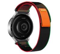 KeeFos 22MM Correa Trail Loop para Xiaomi Redmi Watch 5 Active/Redmi Watch 5 Lite/Watch S3/Watch 2 Pro, Nylon Trenzado Lazo en Elástico Correa para Huawei Watch GT 5 46mm/GT 5 Pro 46mm - Mosaico