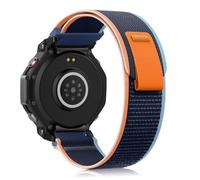 KeeFos Correa Trail Loop Compatible con Amazfit T-Rex 3, Nylon Trenzado Lazo en Elástico Correa Compatible con Amazfit T-Rex 3 - Azul