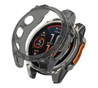 KeeFos Funda Protector Compatible con Garmin Fenix 8 47mm/Garmin Fenix E, TPU Flexible Protectora Cover, Anti-rasguños, Protector de Funda Carcasa para Garmin Fenix 8 47mm/Garmin Fenix E (Negro)