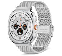 KeeFos Metal Correa Compatible Con Samsung Galaxy Watch Ultra 47mm (2025 2024), Pulseras de Repuesto Metal, Correas de Hombres y Mujeres para Samsung Galaxy Watch 8 Ultra 47mm 2025 - Plata