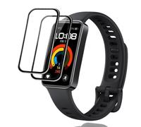 KeeFos Protector de pantalla compatible con Huawei Band 9 / Huawei Band 8, [2 Piezas] [Anti-Rayure][HD Clarar] [3D Cobertura completa] TPU Protector Pantalla para Huawei Band 9 / Band 8