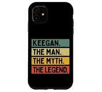 Keegan The Man The Myth The Legend - Cita Personalizada Divertida Carcasa para iPhone 11