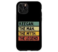 Keegan The Man The Myth The Legend - Cita Personalizada Divertida Carcasa para iPhone 11 Pro