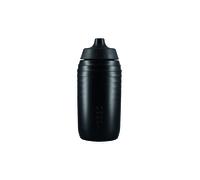 KEEGO Botella de agua de plástico y titanio de 500 ml negro