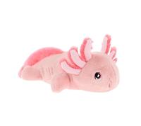 Keel Toys KEELECO - Peluche 100% Reciclado, Juguete ecológico para niños, Peluche Axolotl 25 cm, Regalo para niños