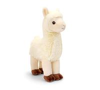 Keel Toys KEELECO - Peluche 100% Reciclado, Juguete ecológico para niños, Peluche Lama 25 cm - SE1055