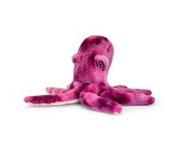 Keel Toys KEELECO - Peluche 100% Reciclado, Juguete ecológico para niños - Peluche Pulpo 33 cm - SE1016, Morado