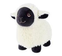 Keel Toys KEELECO SE3061 - Peluche 100% Reciclado - Juguete ecológico para niños - Peluche de Oveja Negra 18 cm