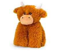 Keel Toys KeelEco Vaca Escocesa De Las Highlands 25cm Peluche Suave Eco