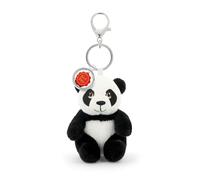 KeelTOYS - Llavero de Peluche Panda de 12 cm - Peluche 100% Reciclado - Juguete ecológico Keeleco para niños