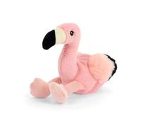 KeelTOYS - Peluche Flamenco Rosa 13 cm - Peluche 100% Reciclado - Juguete ecológico Keeleco para niños