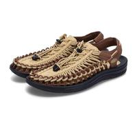 KEEN(2017) Sandalias planas para hombre, Caqui Dark Earth, 44.5 EU