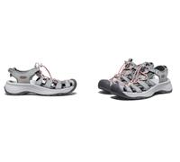 Keen Astoria West Gris/Coral Sandalia De Playa Para Mujeres Tallas 5-12/Nueva