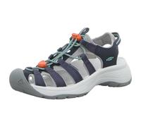KEEN - ASTORIA WEST SANDAL-W, Sandalia Mujer, Navy/Beveled Glass, 38 2/3 EU