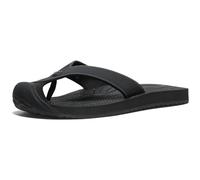 KEEN Barbados Breathable Comfortable Sandals Toe Protection, Chanclas Hombre, Negro y Gris, 46 EU