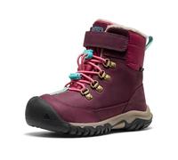 KEEN Botas de nieve impermeables Kanibou unisex para niños, Limonada rosa higo, 35 EU
