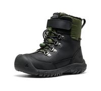 KEEN Botas de nieve impermeables Kanibou unisex para niños, Negro Bronce Verde, 38 EU