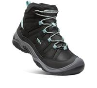 KEEN Circadia Mid Polar, Botas de montaña Mujer, Black/Cloud Blue, 42.5 EU