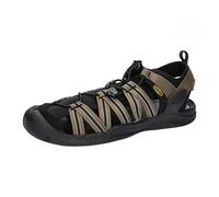 KEEN Drift Creek H2, Sandalias Hombre, Dark Olive/Black, 46 EU