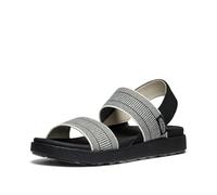 KEEN Elle Backstrap, Sandalias con correa de tobillo Mujer, Negro (Black/Star White), 38 EU