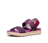 KEEN Elle Backstrap, Sandalias con correa de tobillo Mujer, Rojo (Beaujolais/Plum Perfect), 42 EU