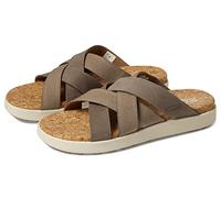 KEEN Sandalias Elle Mixed Slide Mujer Brindle/Birch 39 EU