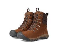 KEEN Greta Boot Waterproof, Botas de Nieve Mujer, Bison/Java, 35.5 EU