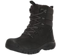KEEN Greta Boot Waterproof, Botas de nieve para Mujer, Black/Black 01, 38.5 EU
