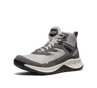 KEEN Hightrail - Botas de senderismo para hombre, de altura media, duraderas, ligeras, transpirables, impermeables, de piel, Aleación de vapor, 48 EU