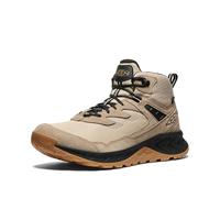 KEEN Hightrail - Botas de senderismo para hombre, de altura media, duraderas, ligeras, transpirables, impermeables, de piel, Brindle Oak Buff, 40 EU
