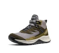 KEEN Hightrail Mid Waterproof, Botas de Senderismo Hombre, Steel Grey/Forest Night, 42.5 EU