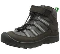 KEEN Hikeport 2 Sport Mid Waterproof, Botas para senderismo Unisex niños, Negro (Black/Irish Green), 25/26 EU