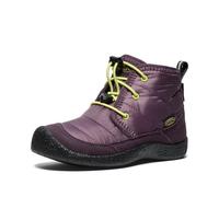 KEEN Howser 2 Chukka Waterproof, Botas Chukka Unisex niños, Morado (Plum Perfect/Daiquiri Green), 24 EU