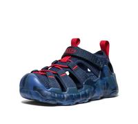 KEEN Hyperport H2 - Sandalias unisex para niños, transpirables, cómodas para senderismo y agua, Academia Naval/Alfombra Roja, 13 Little Kid