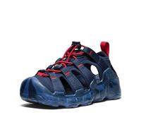 KEEN Hyperport H2 - Sandalias unisex para niños, transpirables, cómodas para senderismo y agua, Academia Naval/Alfombra Roja, 1 Big Kid