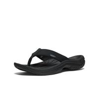 KEEN Kona Flip TG, Chanclas para Hombre, Black/Steel Grey Cuero, 39.5 EU