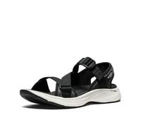 KEEN Leiki Open-Toe Sandals, Sandalias Mujer, Negro/Blanco Estrella, 37 EU