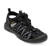 KEEN Men's Drift Creek H2 Sandal, Black, 45 EU