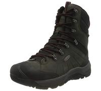 KEEN Men's Revel 4 High Polar Snow Boots, Magnet Red Carpet, 47 EU